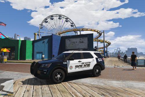 2016 Ford Police Interceptor Utility LSPD Skin (based on Somerset Police style)